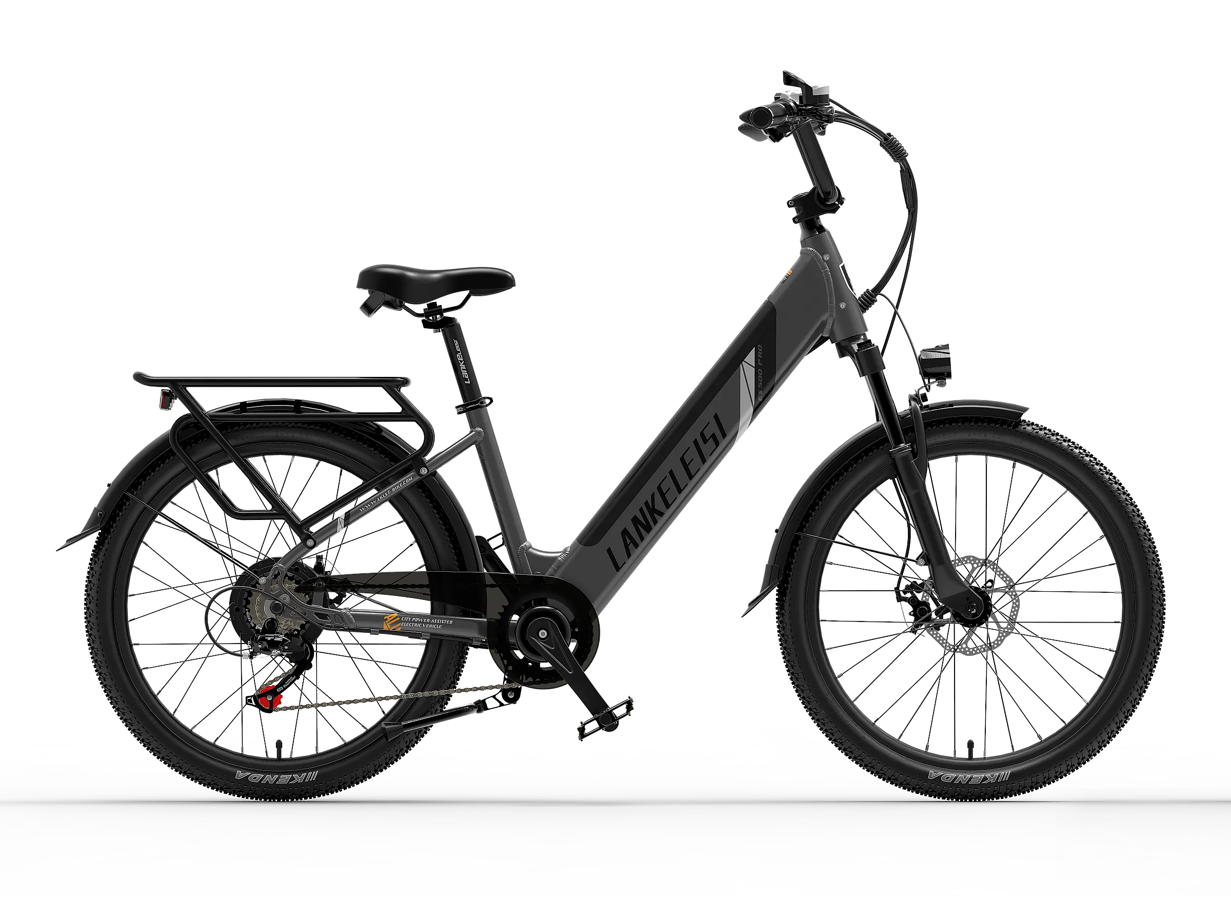 e bike damen bis 2500 euro LANKELEISI ES500PRO 24 Zoll Elektrofahrrad für Damen/Herren City E-Bike –  Gleecycle