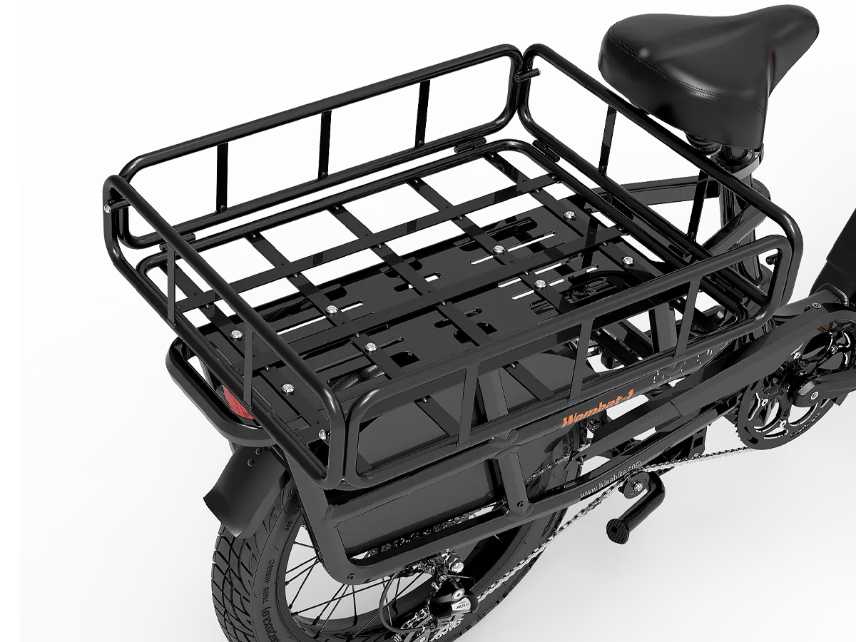 Heavy-Duty Rear Cargo Basket Rack for Lankeleisi Wombat-1 E-Bike