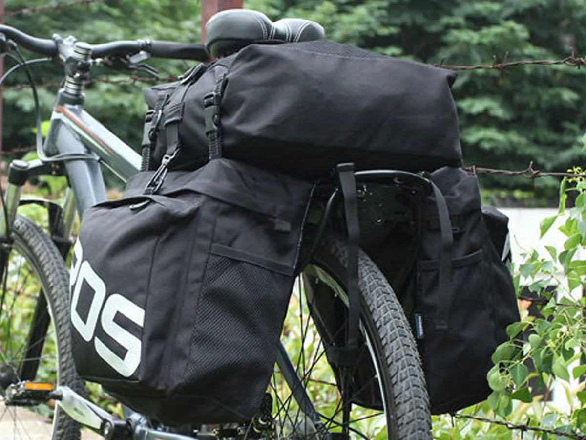 3-in-1 Rear Rack Bike Bag