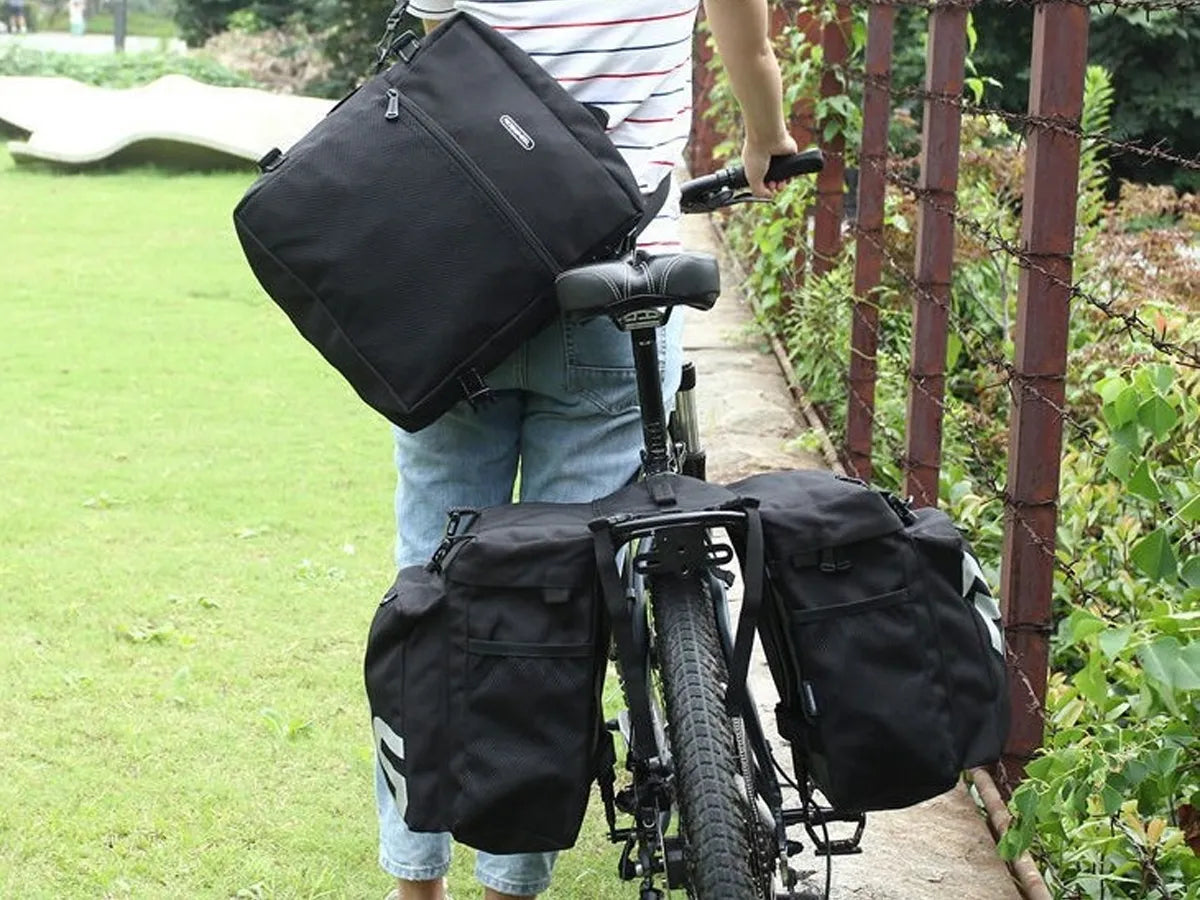 3-in-1 Rear Rack Bike Bag