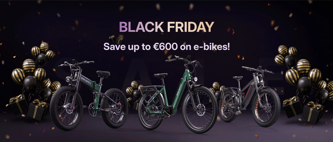 Gleecycle Black Friday Deals 2025 — Save Up to €600 on Top E-Bikes!