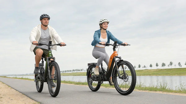 Step-through and step-over e-bikes for daily commuting and mixed-terrain riding