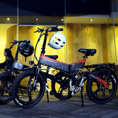 LANKELEISI G650 Foldable Electric City Bicycle LANKELEISI