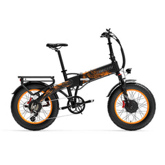 LANKELEISI X2000MAX Fat Tire Foldable Electric Bike Front And Rear Drive 2000W Motor LANKELEISI