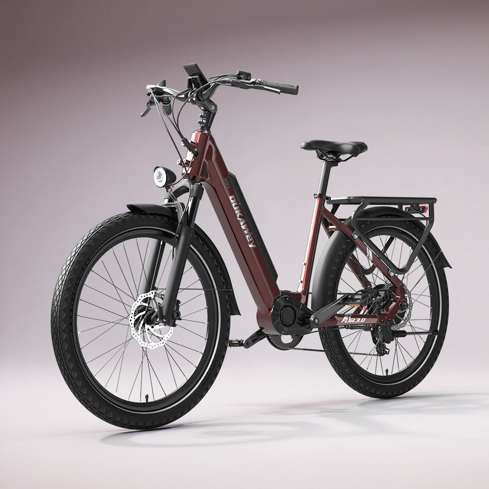 Dukawey FUGL3.0 250W 26 inch Electric SUV Trekking E Bike with Torque Sensor Dukawey