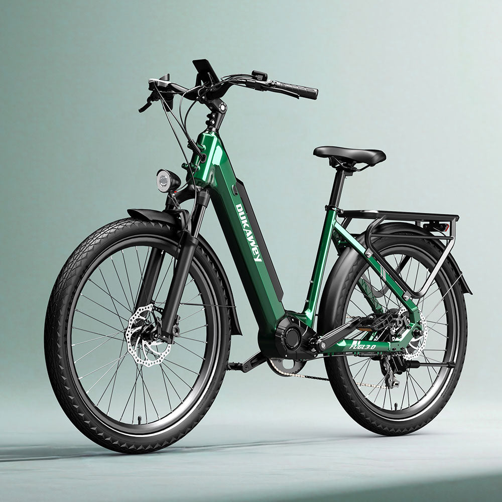 Dukawey FUGL3.0 250W City E-Bike 26 Zoll Elektrofahrrad für Damen/Herren 48V 14Ah Akku [Vorbestellung]