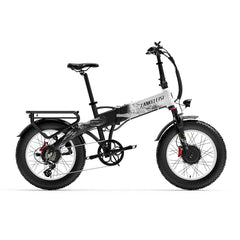 LANKELEISI X2000MAX Fat Tire Foldable Electric Bike Front And Rear Drive 2000W Motor LANKELEISI