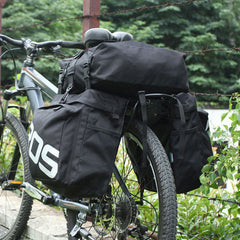 3-in-1 Waterproof Rear Rack Bike Bag (38L) Gleecycle