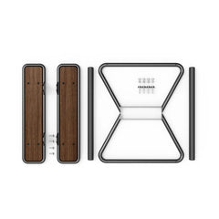Lankeleisi Wombat-1 Rear Child Safety Rail & Footrest Kit for E-Bikes LANKELEISI