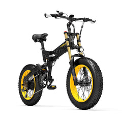 LANKELEISI X3000PLUS-UP Fat tire 20*4.0 Foldable Electric Bike LANKELEISI Gleecycle