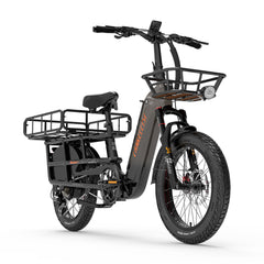 LANKELEISI Wombat-1 Cargo 20-inch Electric Bicycle 48V1000W With Torque Sensor 20Ah Battery LANKELEISI
