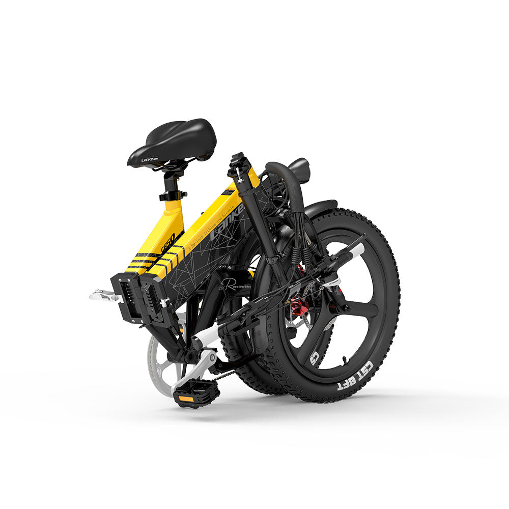 LANKELEISI G650 Foldable Electric City Bicycle LANKELEISI