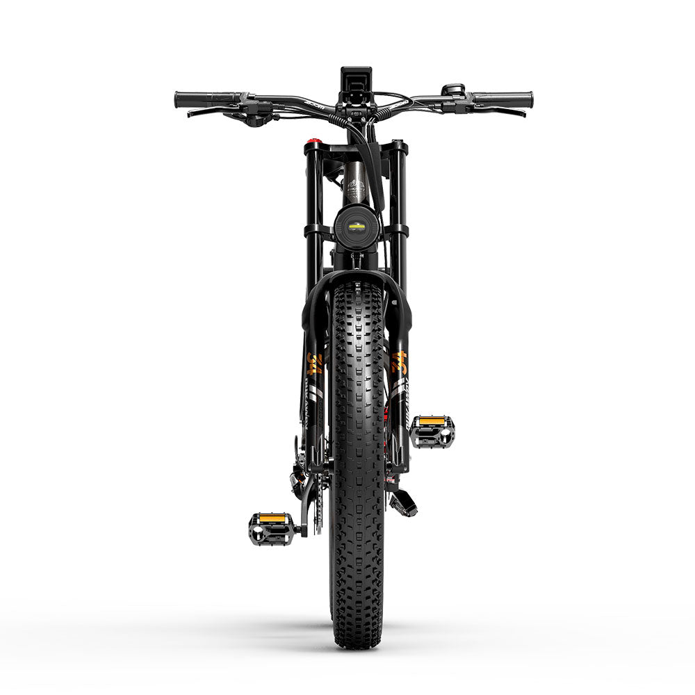 52V All-Terrain Fat Tire Snow electric Mountain Bike -Silvertip8 EMTB Dukawey