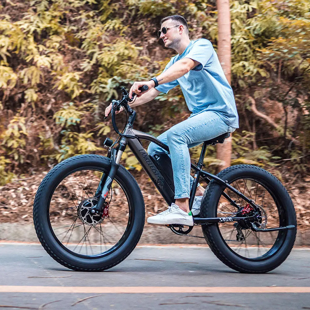 LANKELEISI MG740 PLUS Dual Drive Electric Mountain Bike LANKELEISI