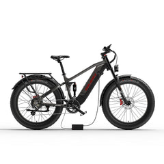 52V All-Terrain Fat Tire Snow electric Mountain Bike -Silvertip8 EMTB Dukawey