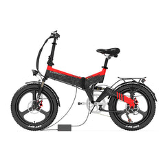 LANKELEISI G650 Foldable Electric City Bicycle LANKELEISI