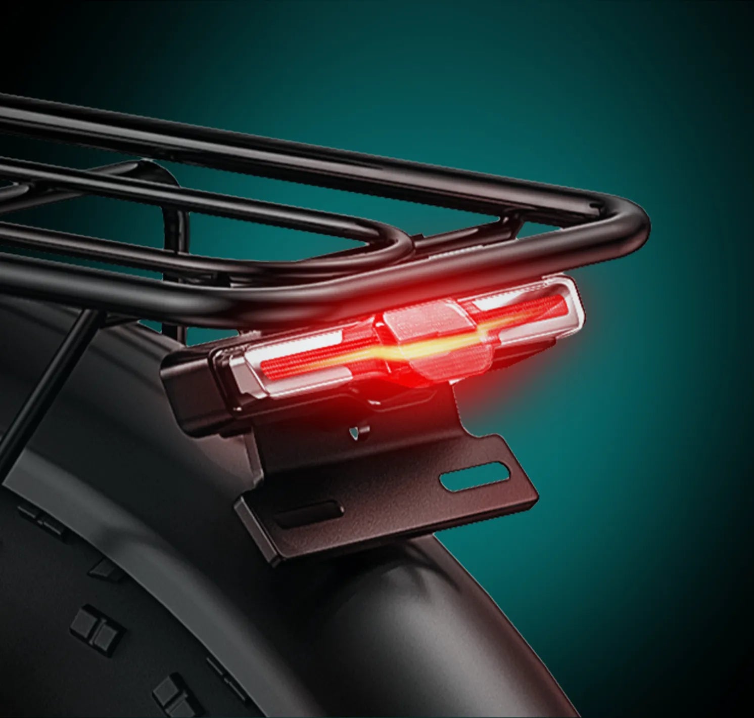 Bright Rear and Brake Lights for Safety