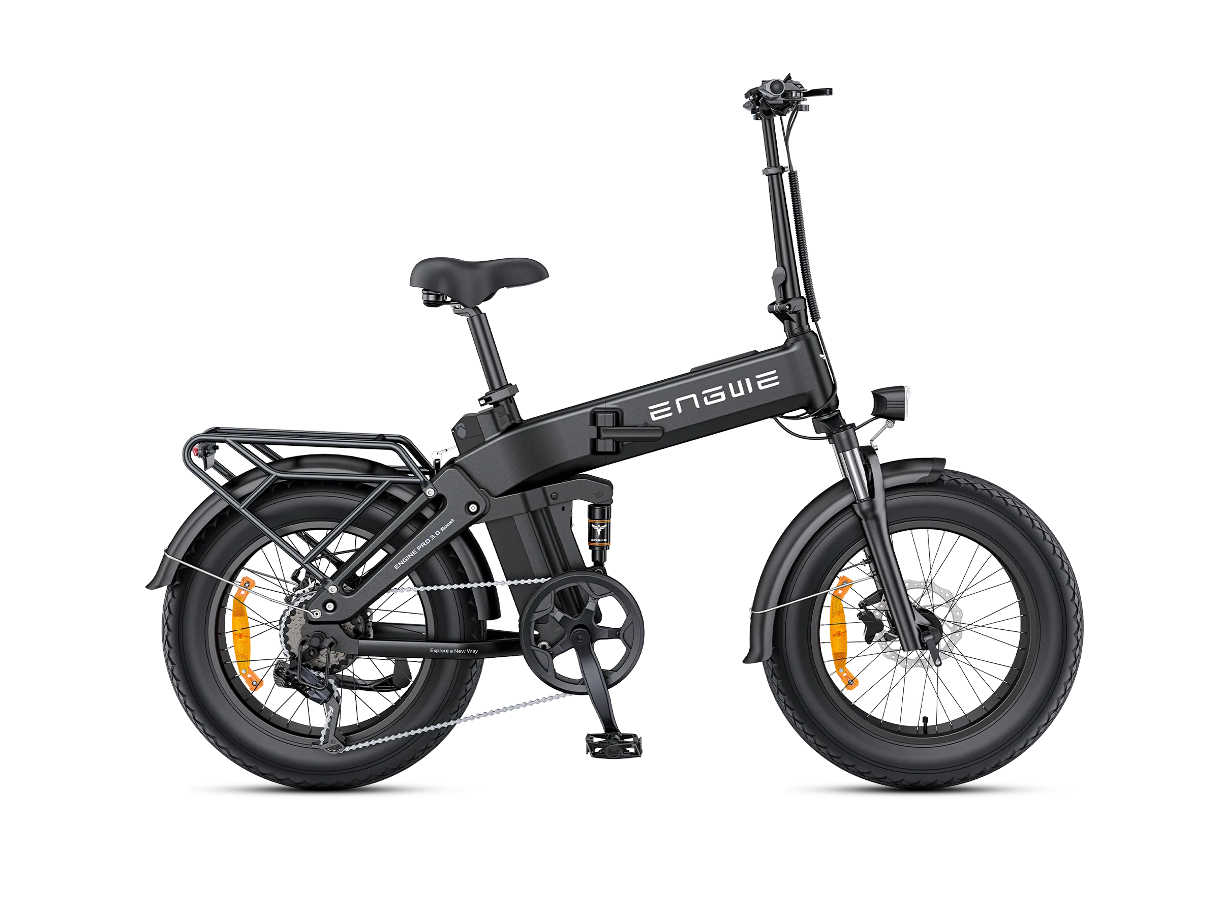 ENGWE Engine Pro 3.0 Boost E-Bike | 250W Fat Tire Folding E-Bike – Gleecycle