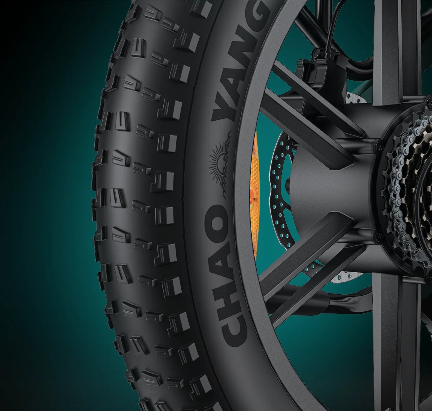 20"x4.0"Puncture-Resistant Tire