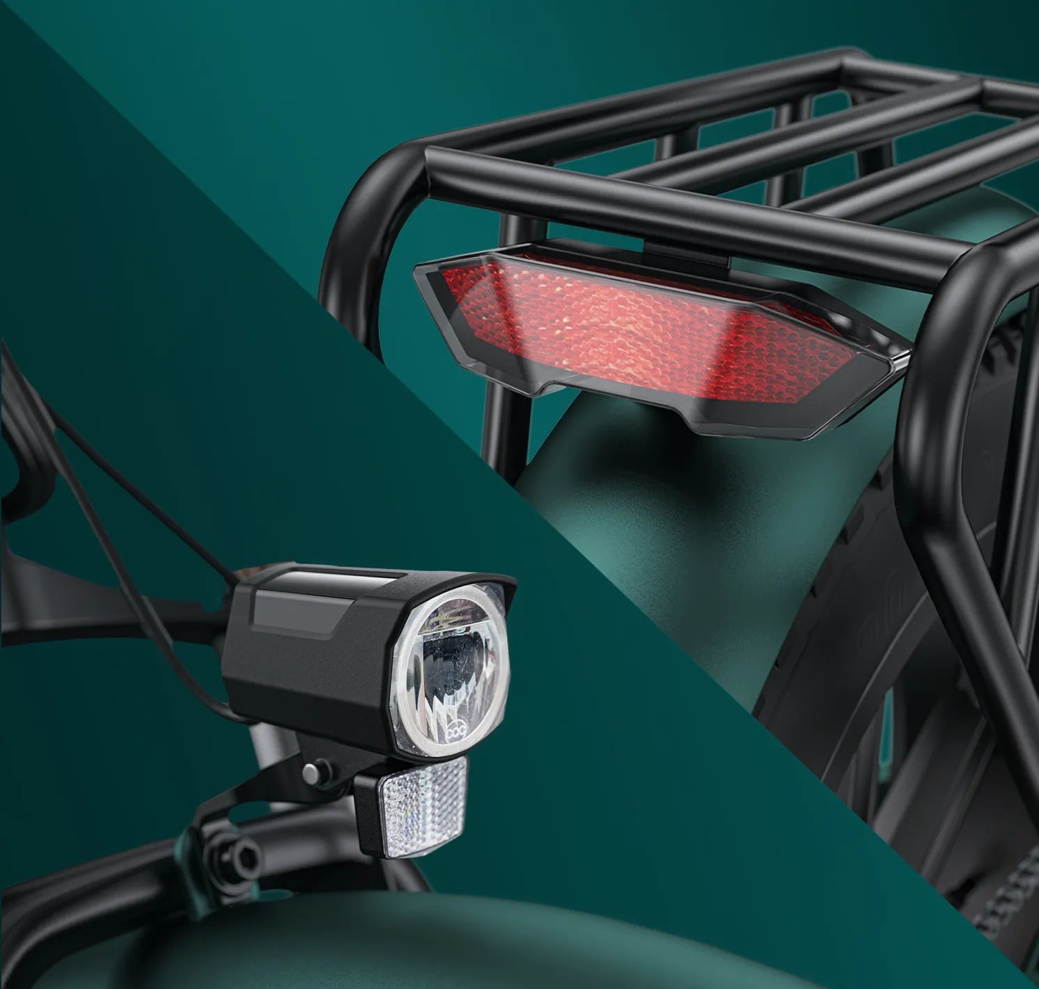 High-Brightness Headlight and Taillight