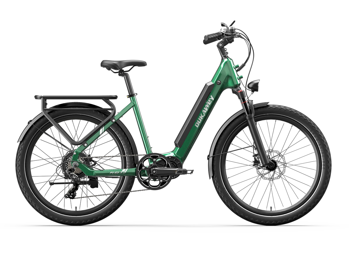 elektrofahrrad mit niedrigem einstieg Dukawey FUGL3.0 City E-Bike – 26 Zoll 250W Drehmomentsensor