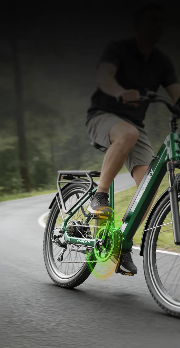 Cadence & Torque Sensing Assist mobile