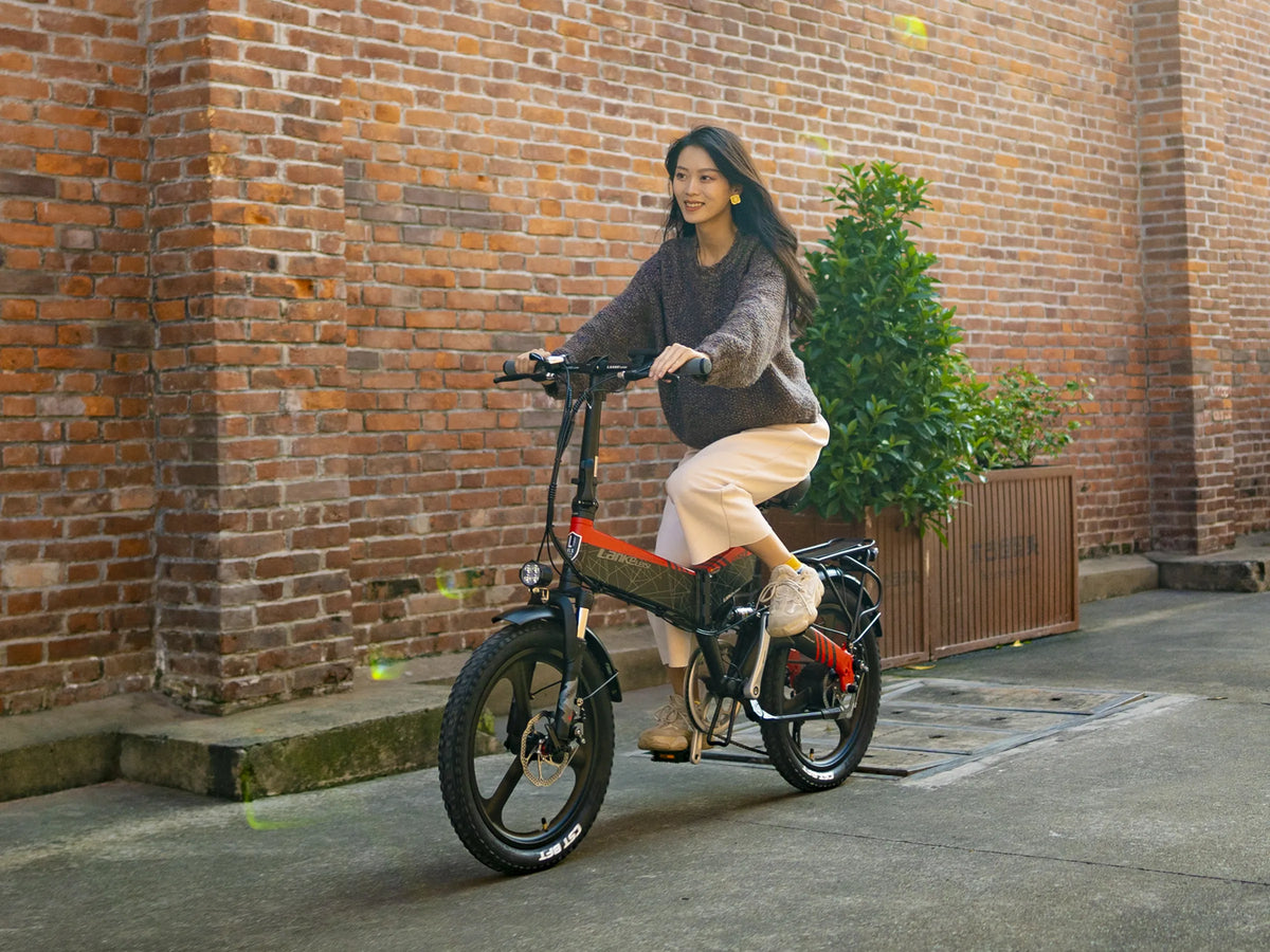 electric bicycle israel Lankeleisi G650 Electric Bike with Dual Suspension, Fenders & Rear Carrier – Gleecycle