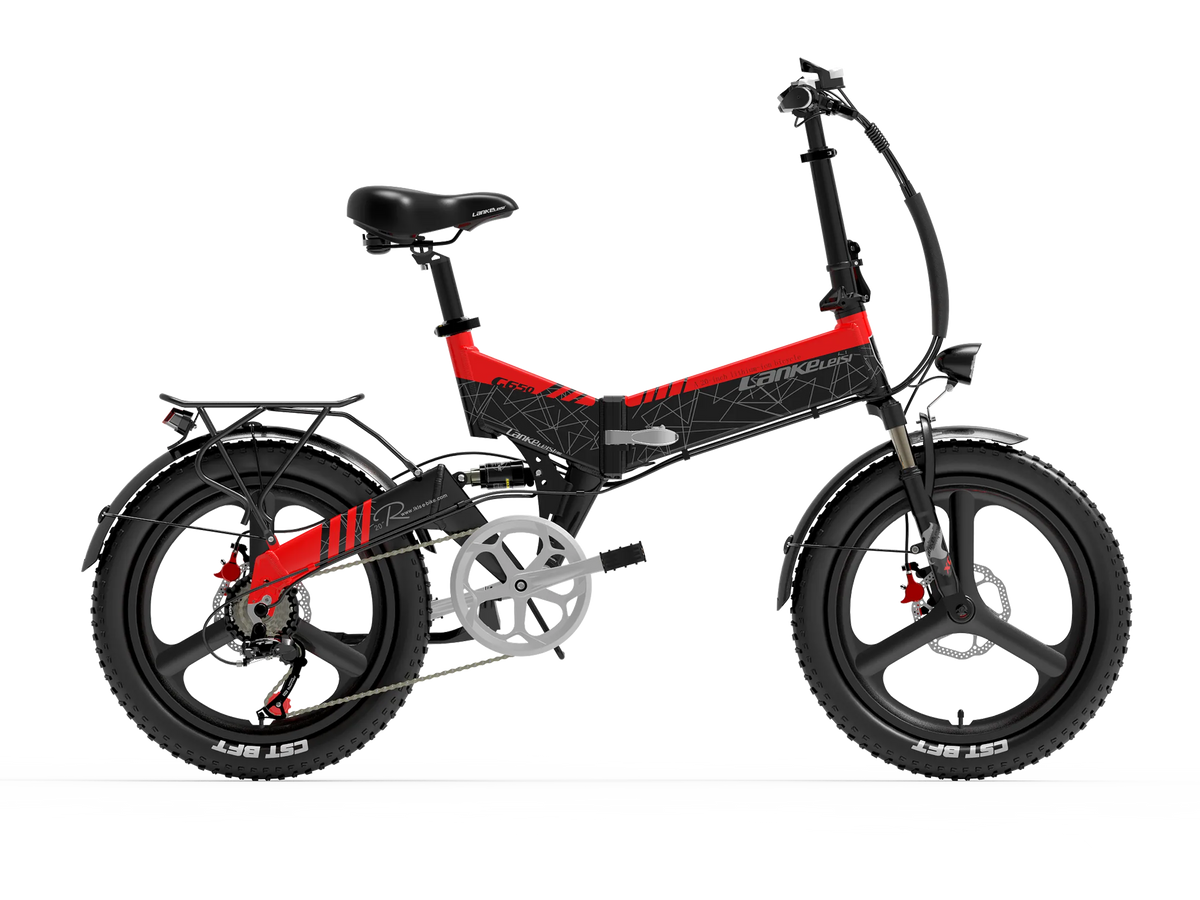 Lankeleisi G650 Electric Bike with Dual Suspension, Fenders & Rear Lankeleisi G650 Electric Bike with Dual Suspension, Fenders & Rear