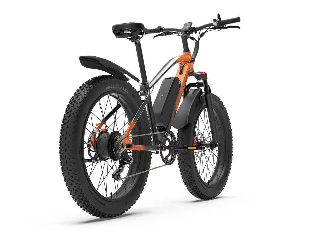 GOGOBEST GF600 PLUS 1000W Electric Bicycle 26 inches Fat Tire E Mountain  Bike – Gleecycle