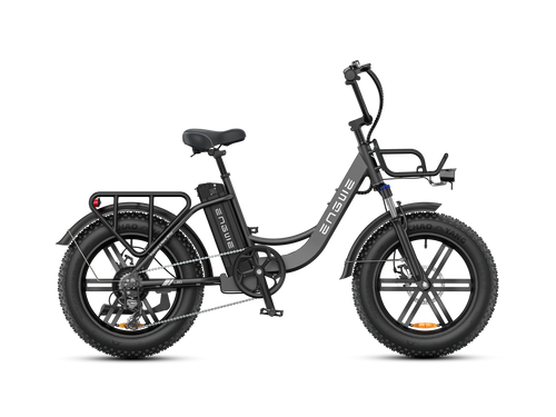 ENGWE L20 Boost Grey 250W step-through electric bike side view