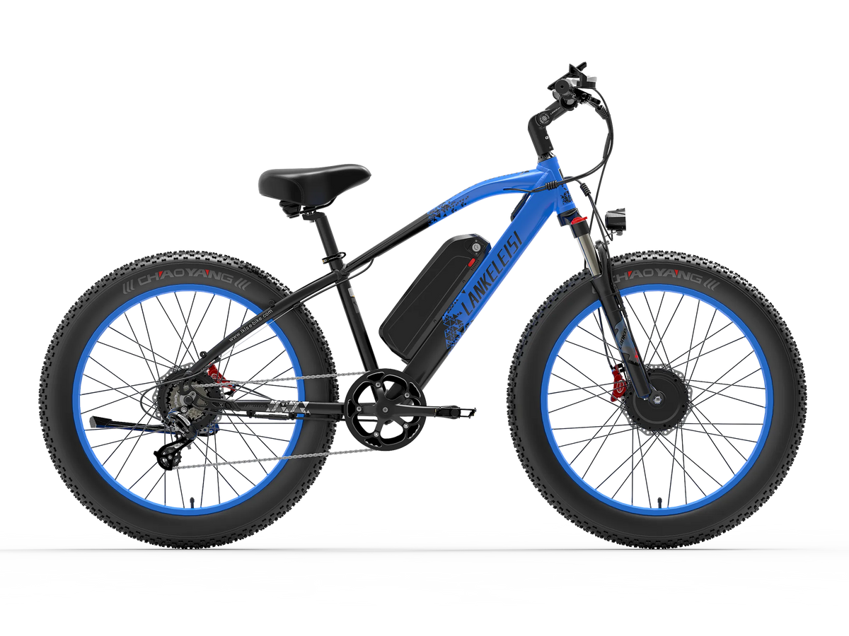 elektrisches mountainbike LANKELEISI MG740 PLUS 2000W Elektro-Mountainbike mit Doppelmotor – Gleecycle