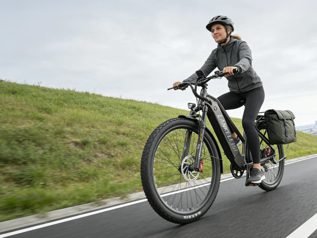 LANKELEISI MX600 PRO Elektrofahrrad 27.5 Zoll Trekking E-Bike – Gleecycle
