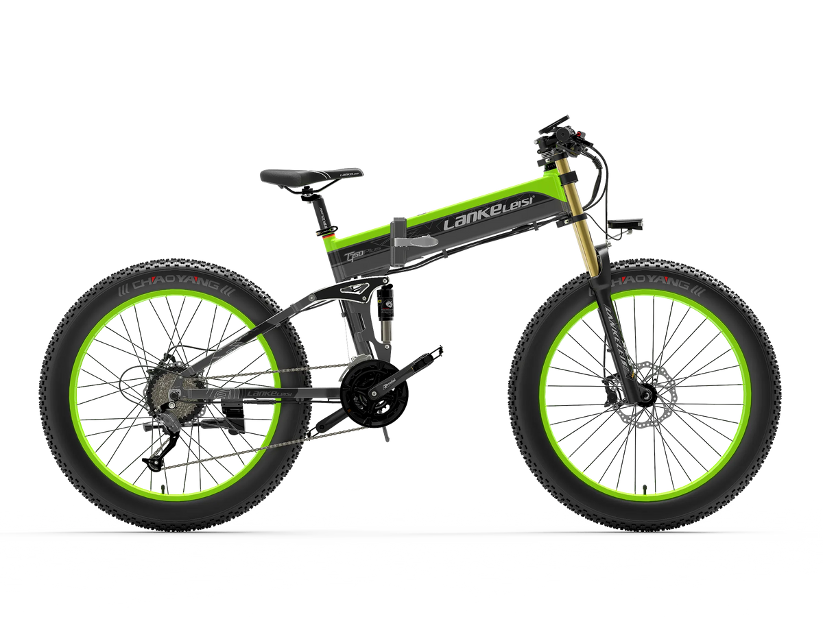 gesamtlänge mountainbike LANKELEISI XT750 Plus E-MTB 26 Zoll Fat Bike Elektro Fahrrad 1000W 48V17.5Ah – Gleecycle