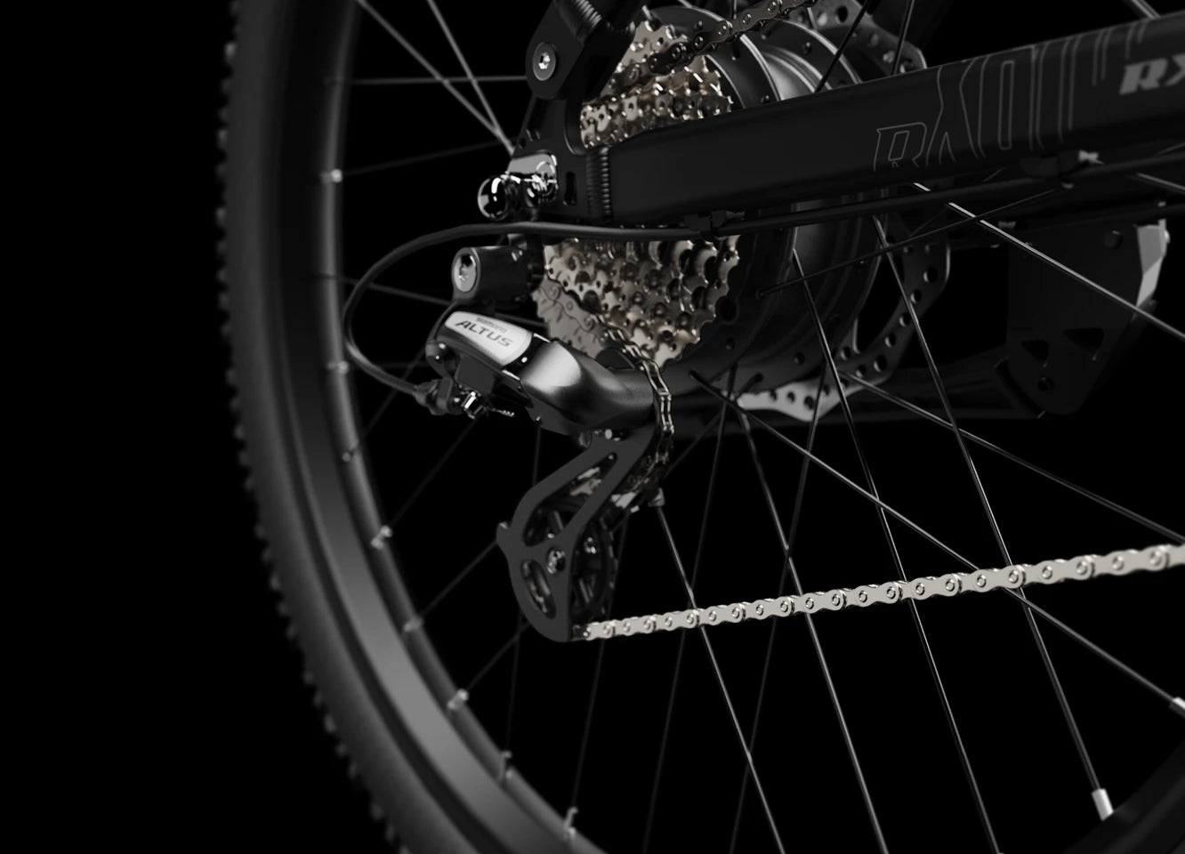 Shimano-Antrieb