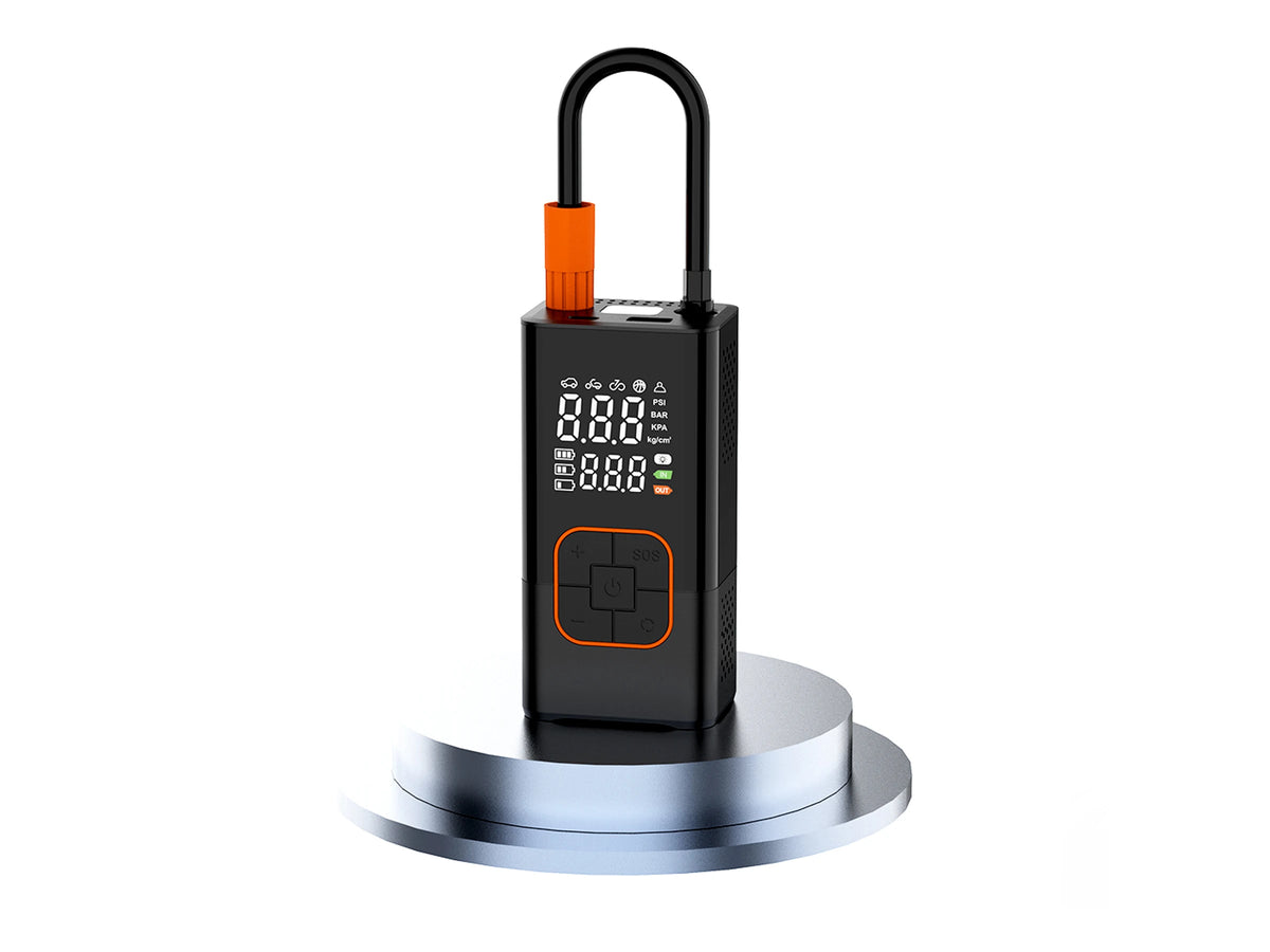 Electric Air Pump digital tire pump display detail