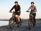 LANKELEISI RV800PLUS electric mountain bikes in Black Orange and Green Yellow